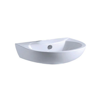 Basin Wensbury - 1 Tap Hole, (L) 57.5cm | (W) 49cm | (H) 13.3cm