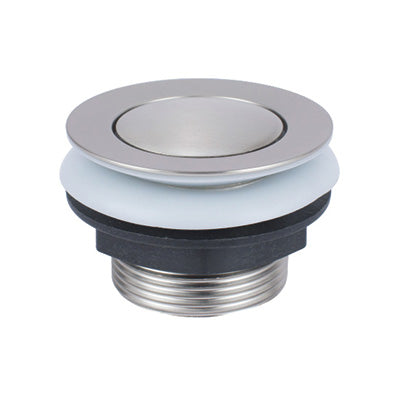 Waste - Bath/Sink Waste, Pop-Up Plug, Matt Stainless Steel Finish, 40mm