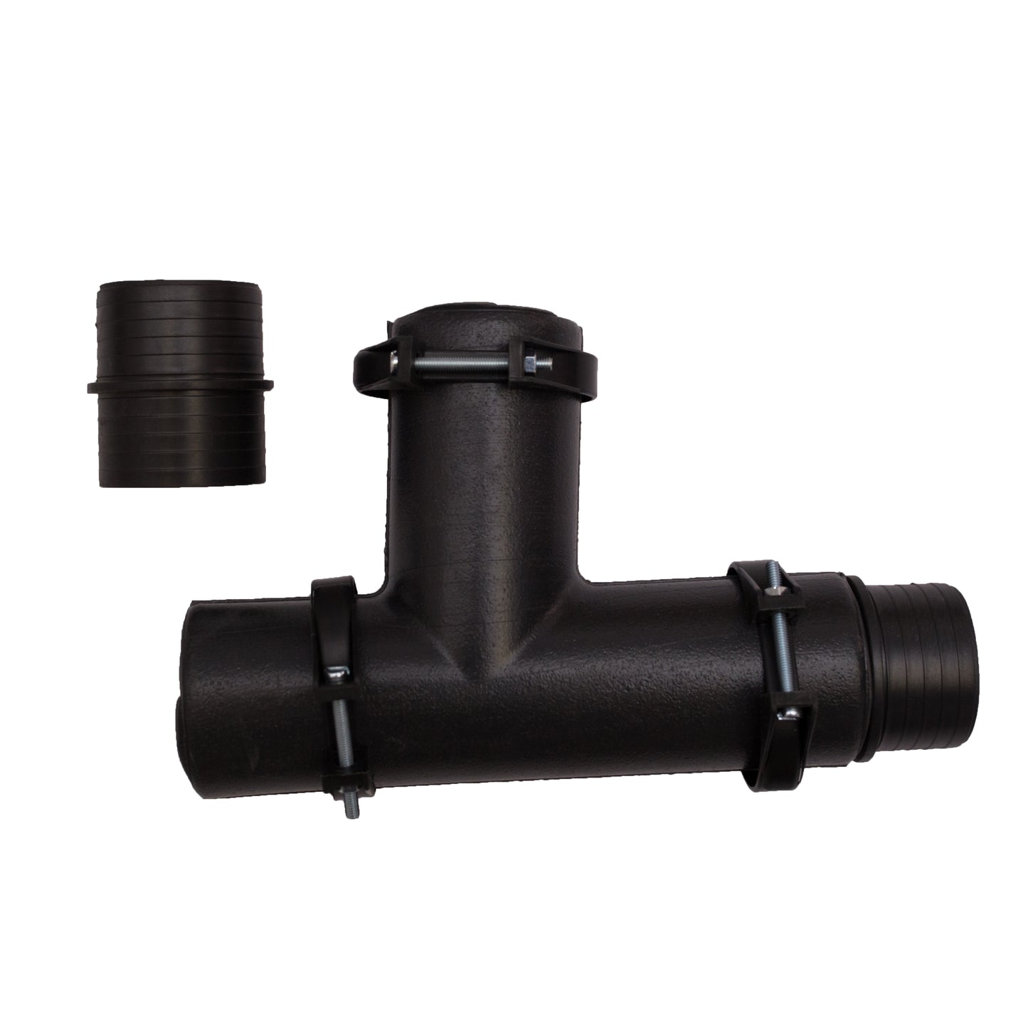 Trap - Tee Spare, Flexible, Black Trap, 50mmx180mm