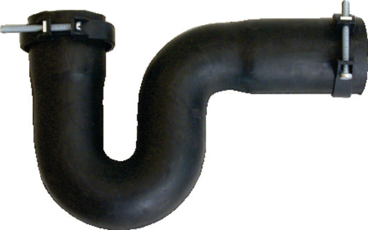 Trap - Plain, P-trap, Mini, 40mmx40mm, Flexible, Black